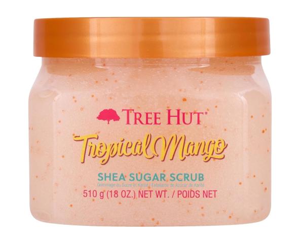 Body Tropical Mango 18oz Sugar Exfoliating Scrub Ultra Hydrating For Skin Brightening