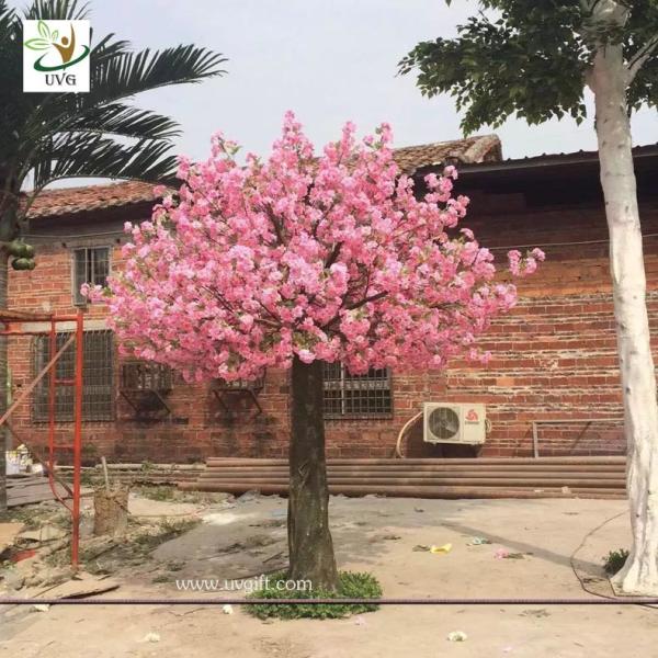 UVG indoor decorations cherry blossom tree artificial in silk flower arrangements for wedding planners CHR155