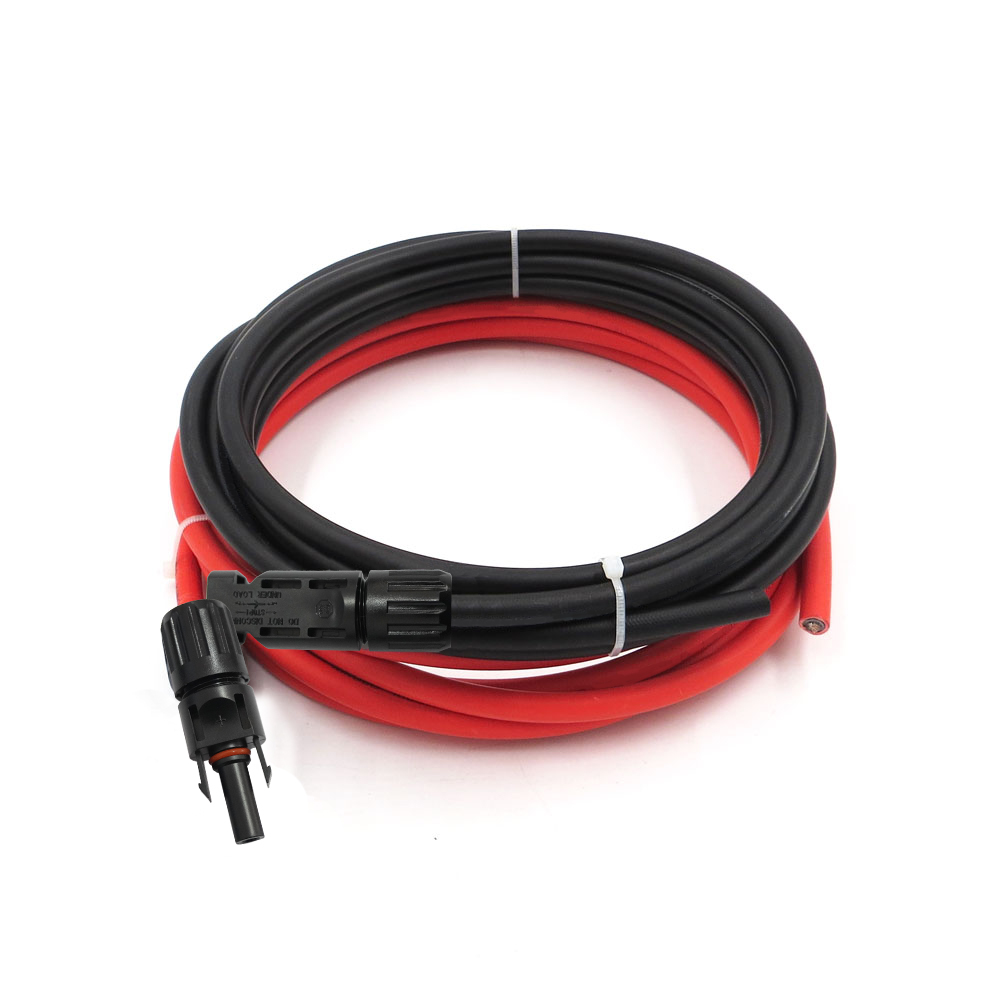 Солнечный удлинительный кабель 10AWG с проводом соединителя на переходник 1M панели солнечных батарей
