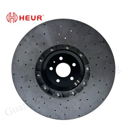 HEUR Porsche Carbon Ceramic Brakes For Cayenne Panamera Upgrade 440*40mm Front Set