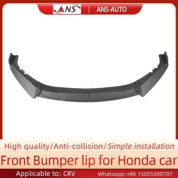 ABS Plastic No Deform Honda Crv Front Bumper Lip Stain Proof