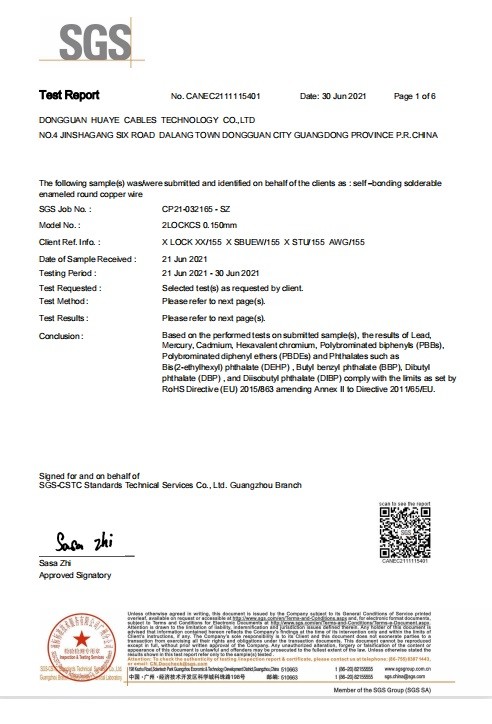 Shenzhen Fuchangwei Technology Co., Ltd Сертификации