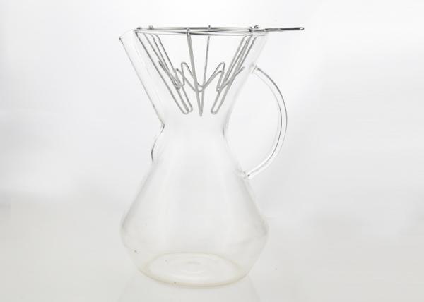 Pour Over Coffee Maker Suit Paper Filter Holder Stainless Steel Stand