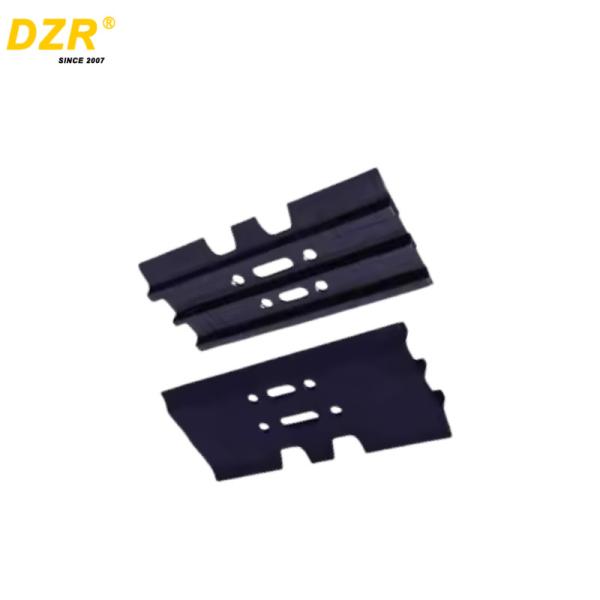 Patins de chenille noirs haute durabilité HRC48-52 pour engins de chantier HITACHI