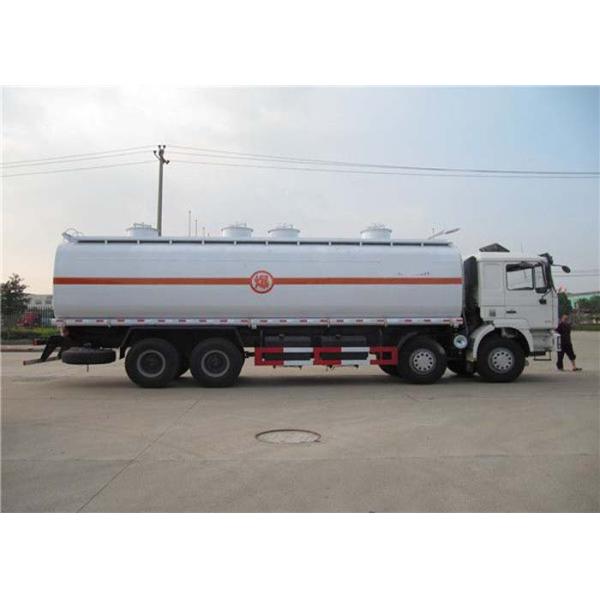 Тележка поставки 27 CBM топлива бака для хранения масла петролеума нержавеющей стали 8X4