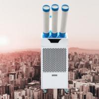 Booster de chambre de glace et ports de circulation d'eau auxiliaires pour refroidisseur d'air mobile