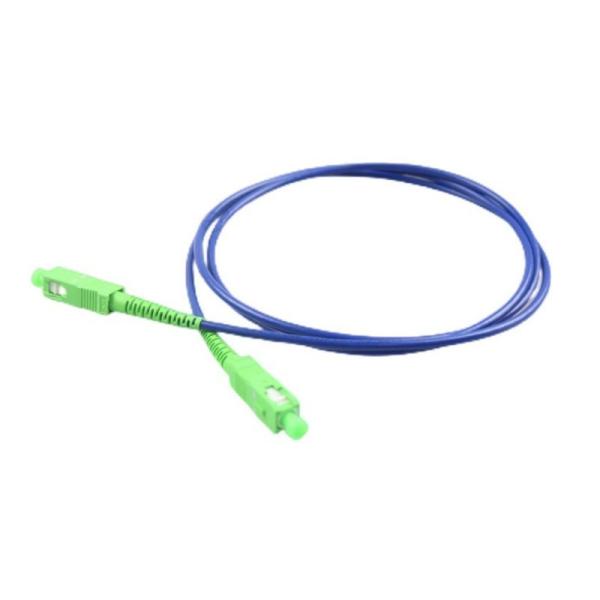 LSZH/PVC Cordão de revestimento de fibra óptica G657A2 Sm 2.0/3.0mm Sc APC Simplex/Duplex