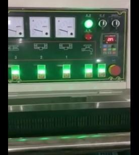 ST261C Máquina de vernizamento de vidro com 9 motores e dimensão total de 6,7*1,3*2,6m