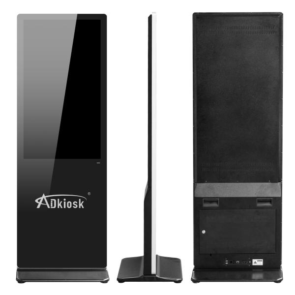 Hd 4k Free Standing Digital Signage Horizontal 178 Degree 300W