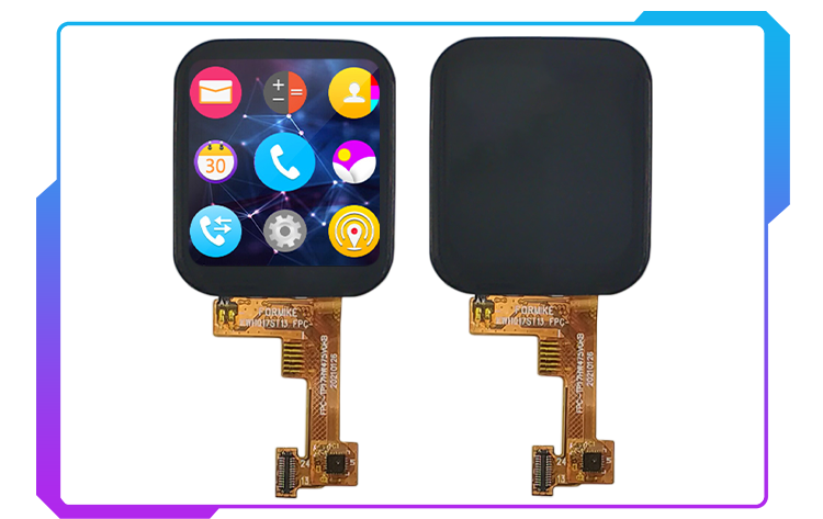 1.69 Inch TFT LCD Touch Screen Module MCU 240x280 Smartwatch Panel
