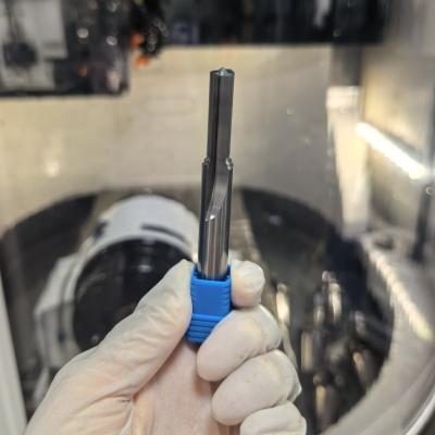 Precision HM Coolant Through Straight Flute Drill Solid Carbide Drill For Hole Machining