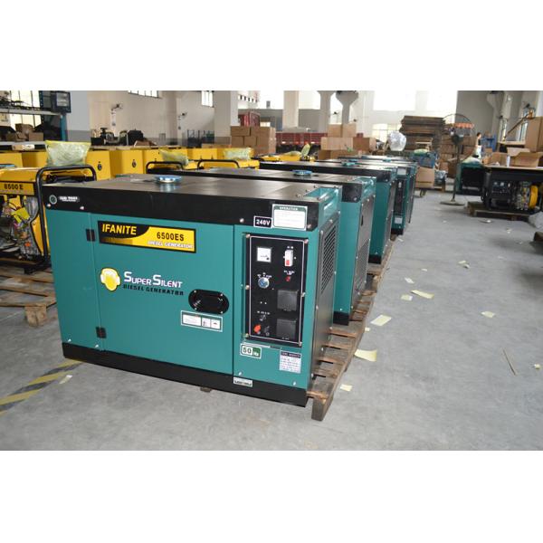 Super Silent 7kw Small Portable Generators With 192F Engine Electric Start