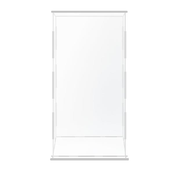 Bearbrick Acrylic Display Case Box Building Block Storage Dust Cover Storage