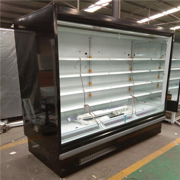 Supermarket Refrigeration Equipment Open Multi Deck Chiller Built-in Compressor