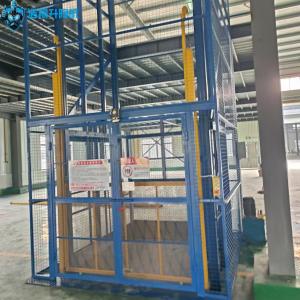 DSL3-8 CE/ISO Cargo Lift Wall Mounted Freight Elevator Hydraulic Cargo Elevator