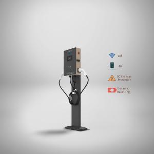 4.3'' LCD Touch Smart EV Charging Station 22kW Home Charger 3 Phase 32A