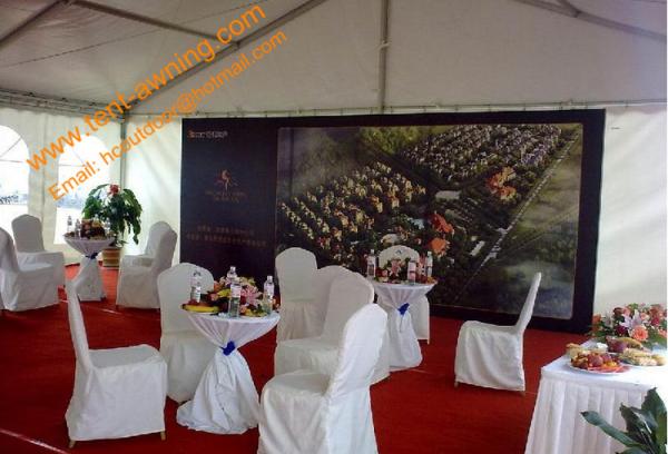 Tent for Events and Parties  PVC  Party  Tent  Fire Retardant Clear Span Marquee