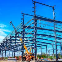 Profil d'acier de structure standard BS galvanisé pour la conception et la construction de structures