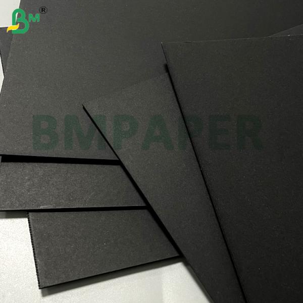 300g 400g Printability Fold Resistance Double Sided Black Cardboard For Hardcover Book Covers Business Cards 300g 400g Impresión Resistencia al pliegue Cartón negro de doble cara para libros de tapa dura Tarjetas de visita