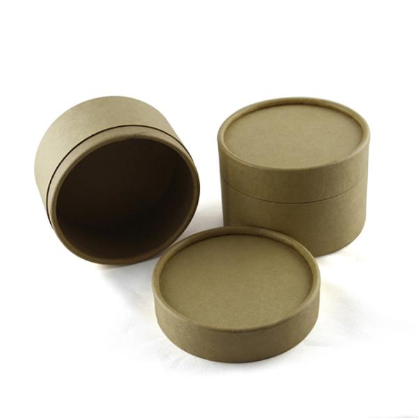 Eco-friendly Round Plain Cardboard Packaging Cans Packaging for Gift Cosmetics and Toys