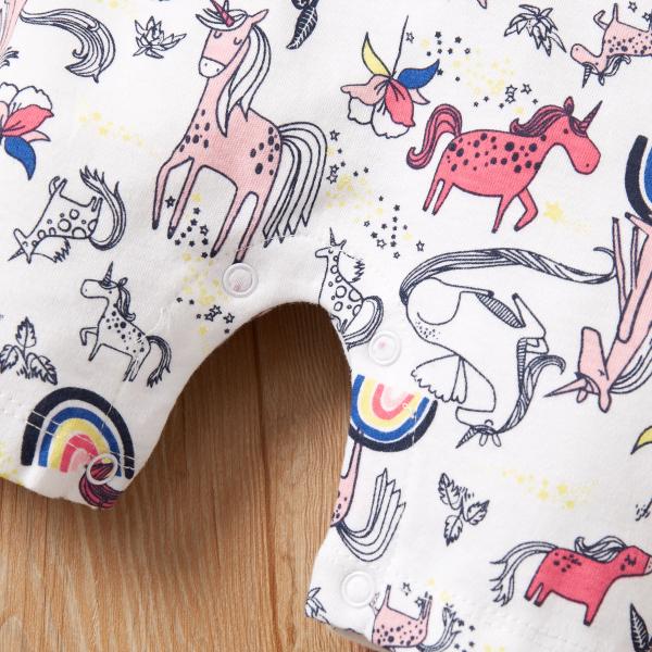 Good Quality Custom And Stock 100% Cotton Baby Onesie Jumpsuit Low Price Baby Romper for Summer