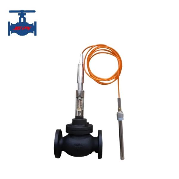 Сливка из стали / нержавеющей стали самозанятый клапан регулирования температуры