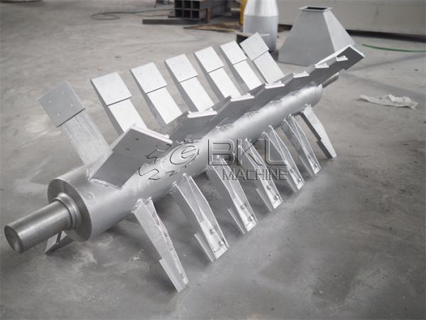 Carbon Steel Centrifugal Dryer For Plastic 55KW Plastic Washing Recycling Machine