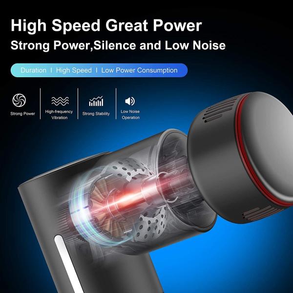 горячий холодный Handheld легковес оружия мышцы вибрировать 3000rpm с нагревая головой