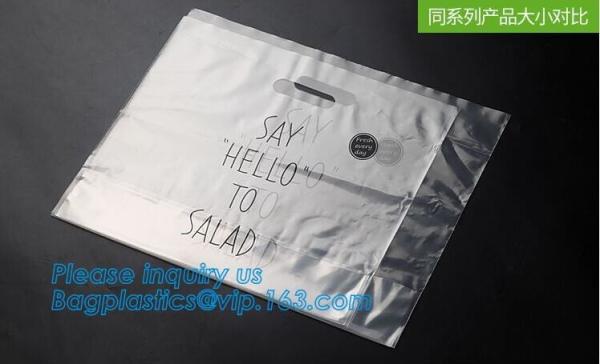 fast food bags, Food grade bakery bread plastic poly bag custom printed opp plastic bag factory manufacture, bagplastics
