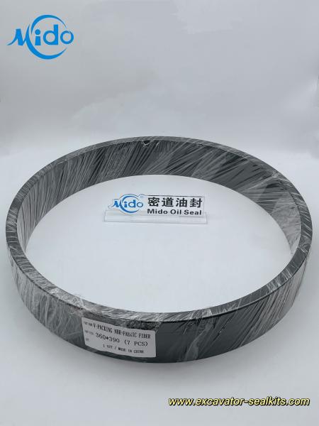 360*390 (7PCS) V-Packing NBR+Fabric Fiber With High-Wear Resistant Rubber Oil Seal 
