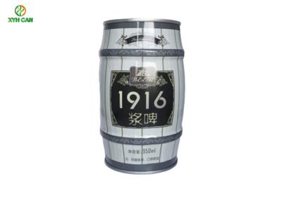 La boîte en fer blanc 300ml de bière liquide d'emballage vident la forme de tambour de conteneurs de bidon