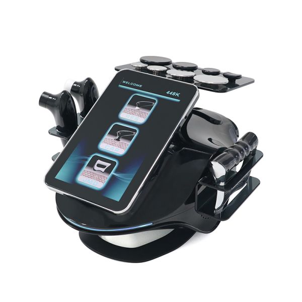 448KHz Tecar RF Collagen Regeneration Machine with 12 Inch Touch Screen and 3 Handles 8 Heads for Skin Renewal