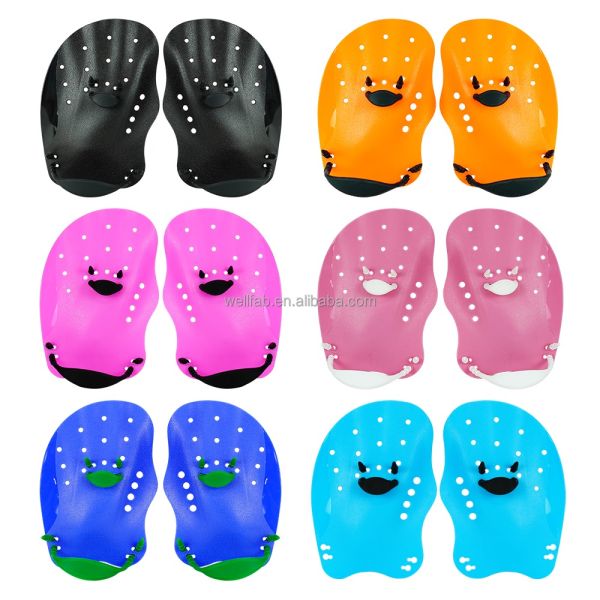 Professional Swim Hand Paddle With Adjustable Straps Anti Slip And Eco Friendly