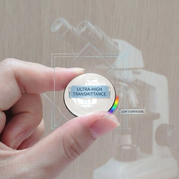 Custom Optical Fused Silica Concave Glass Lens Quartz BK7 Glass Sapphire Convex Ball  Lens