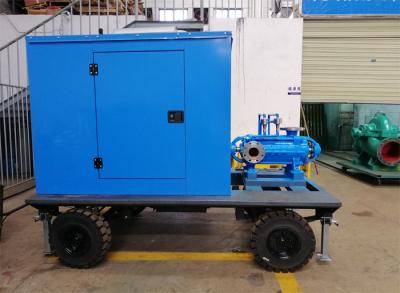 Diesel Engine Driven Multistage Emergency Drainage Pumps 55-100m3/H DN100