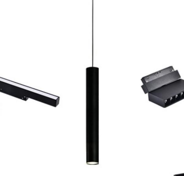 Vente à chaud lampes suspendues au plafond 12w lampes suspendues 40*300mm 48v lampes à LED à base de cob