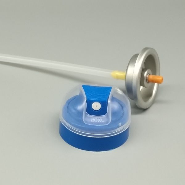 Heavy-Duty Aerosol Actuator, Industrial Odor Neutralizer Valve for Large Spaces, 45mm Cap, High Flow
