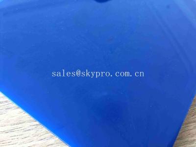 Dark Blue Polyurethane PU Flat Skirt Sheet Industrial Production Line PU Rubber Skirt Board for Conveyor Belt