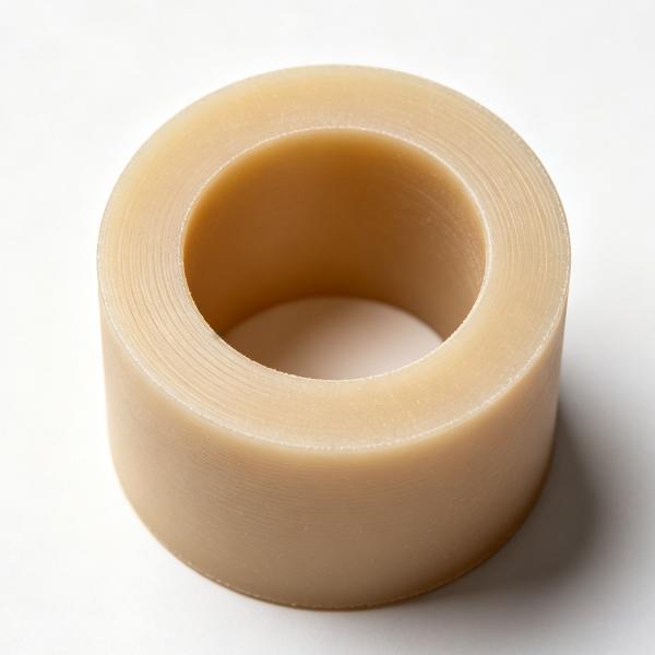 CNC Machined PEEK Bushing with 250C Temperature Resistance, Chemical Inertness, and Electrical Insulation