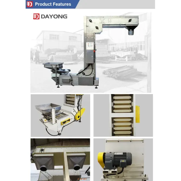2L Z Bucket Conveyor Z Elevator Automatic For Food / Hardware