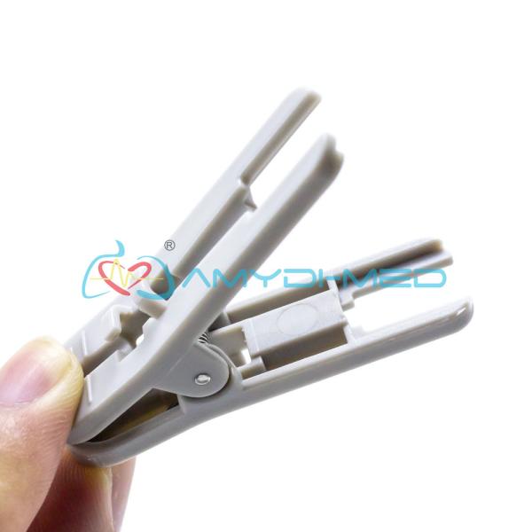 Animal Spo2 Sensor Probe 7 Pins Plug Veterinary Ear Clip Blood Oxygen Probe