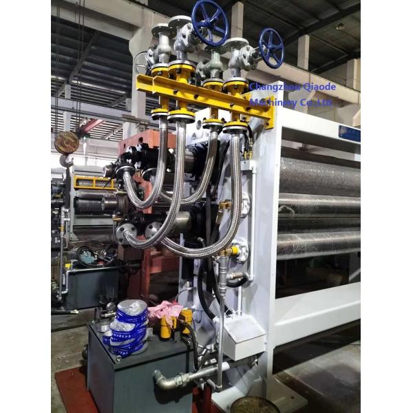 Automatic Alloy Steel Embossing Calender Machine 450×2420