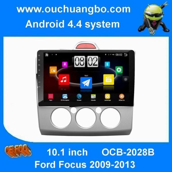 Ouchuangbo android 4.4 1024*600 capacitive touch screen gps player for Ford Focus 2009-2013 support dvd stereo radio