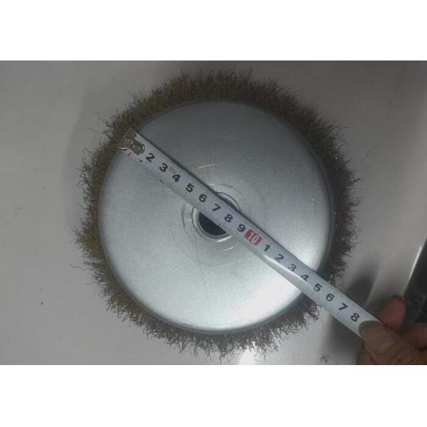 Siliver Color Cup 6 Inch Crimped Steel Wire Cup Brush for Removing Paint