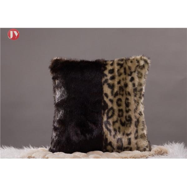 chirstmas Decorative sqaure throw pillow covers set faux fur cushion cover for sofa bedroom car