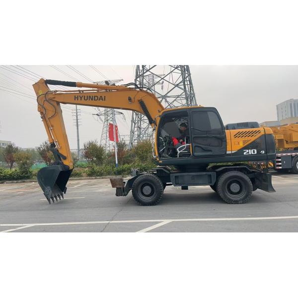 Nouvelle arrivée Hyundai 210w-9 Excavateur à roues 20 Tonnes d'occasion Hyundai Excavateur à roues