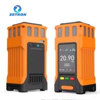 Detector inalámbrico del LCD Zetron PTM600-S-CO co para el gas ambiental