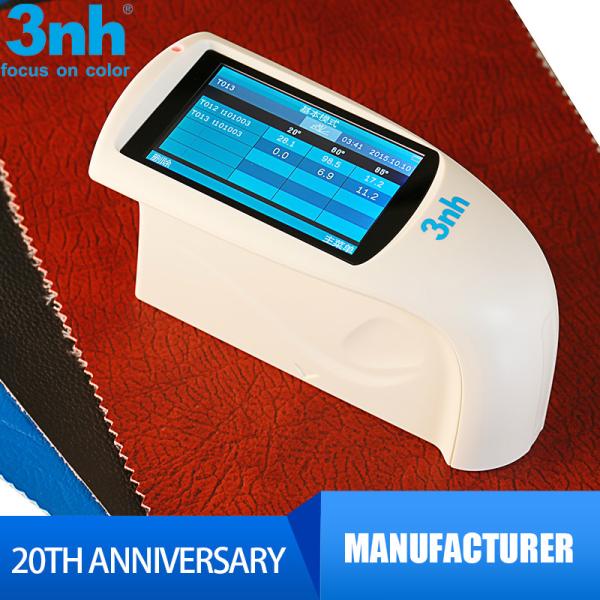 Touch Screen Gloss Measurement Units , Stone Gloss Meter Data Transmission