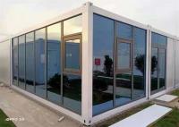 El envase prefabricado de la cantina del envase se dirige la casa prefabricada del restaurante movible
