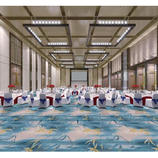 Commercial Flooring Fire Proof Wilton Carpet with Modern Style Solution Provider